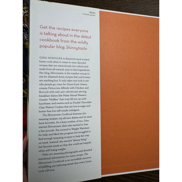 The Skinnytaste Original Cookbook; Low Calorie Healthy Recipes Hardcover New - Picture 5 of 5
